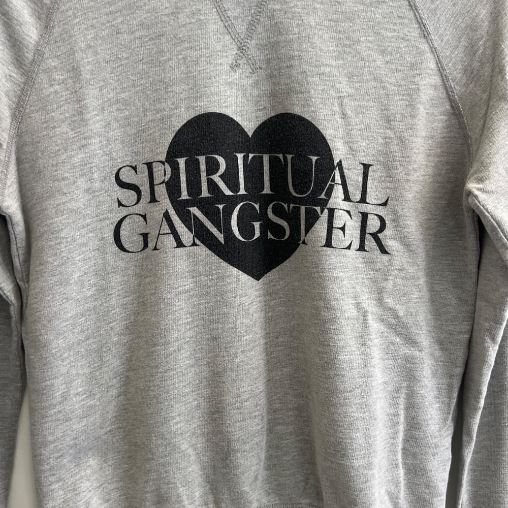 Spiritual Gangster Pre- Loved Light Weight Sweat Shirt- Women's Size Small - Picture 12 of 12
